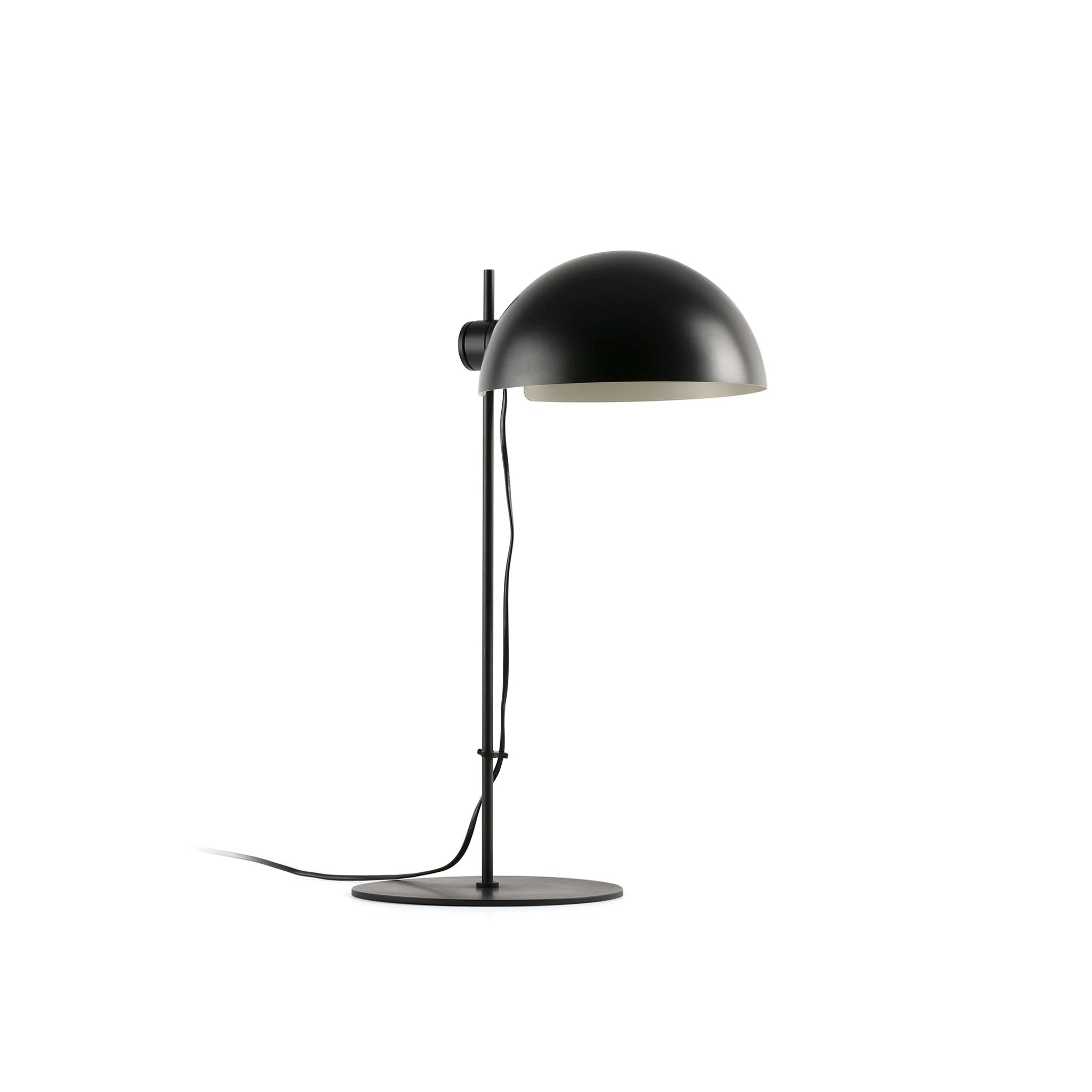 Lámpara de mesa Faro Dominica E27 LED negro 20033-123