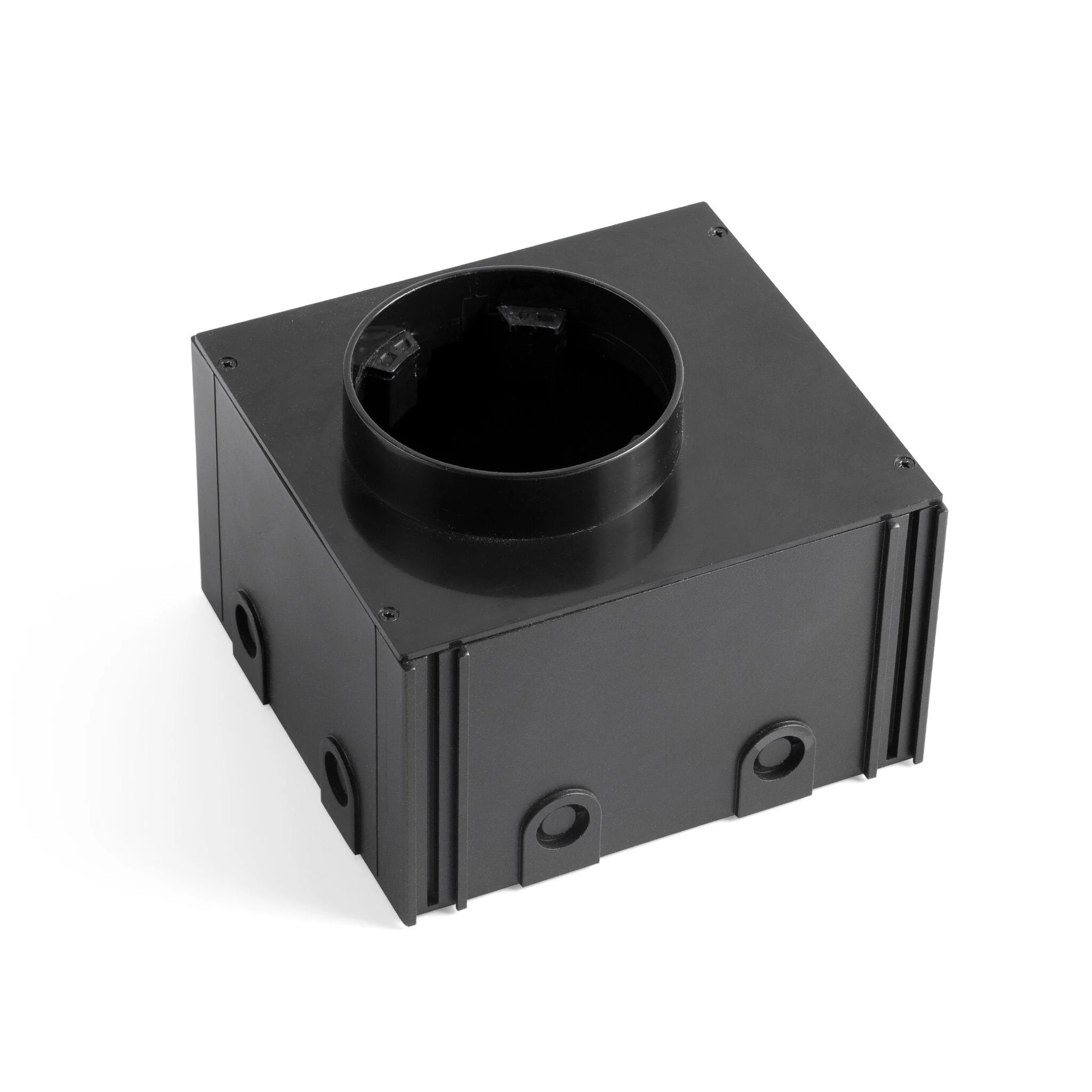 Empotrable de suelo exterior Faro Tras 13cm negro 71703