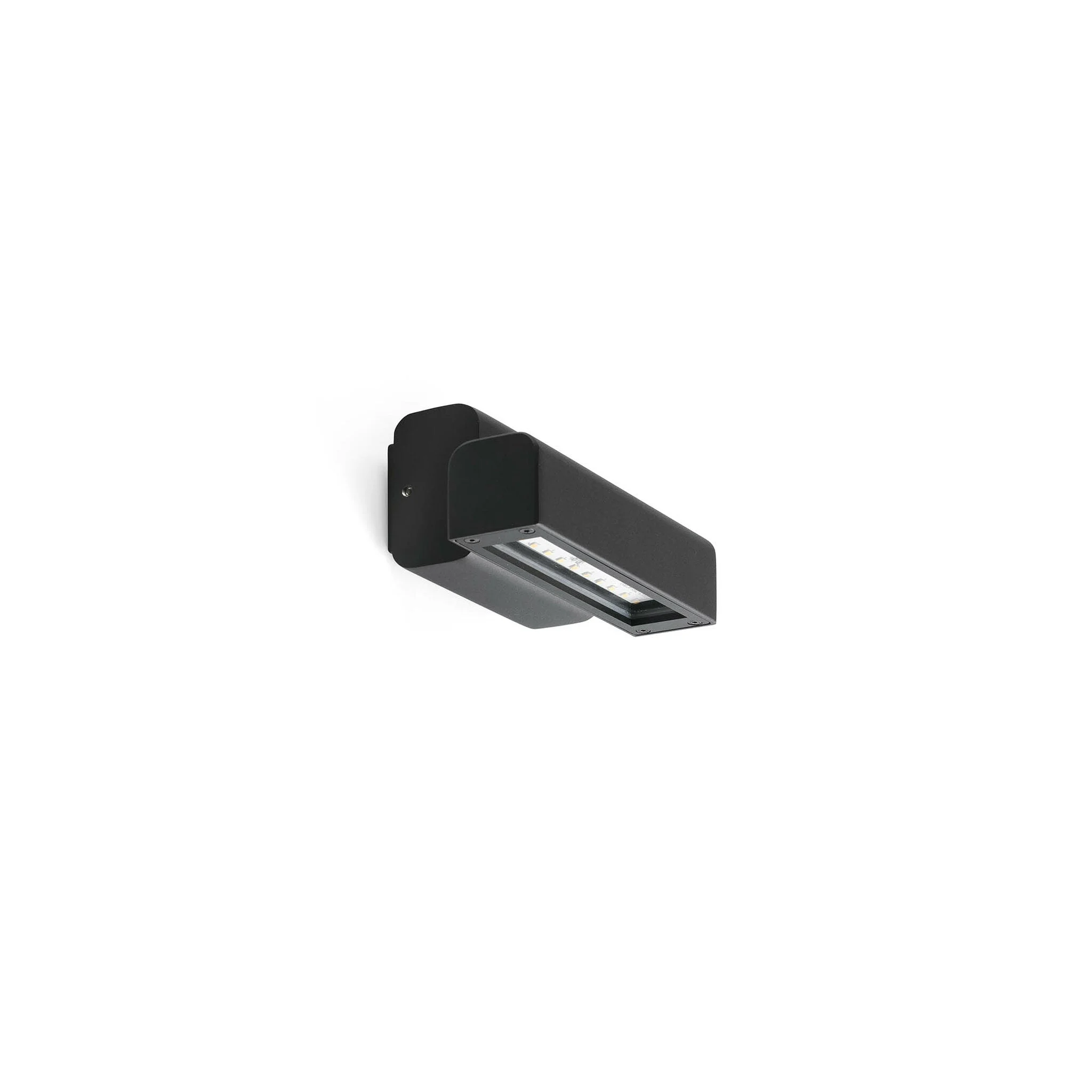 Aplique de exterior Faro Balic LED negro 2700-4000K IP65 CCT prismático 70294