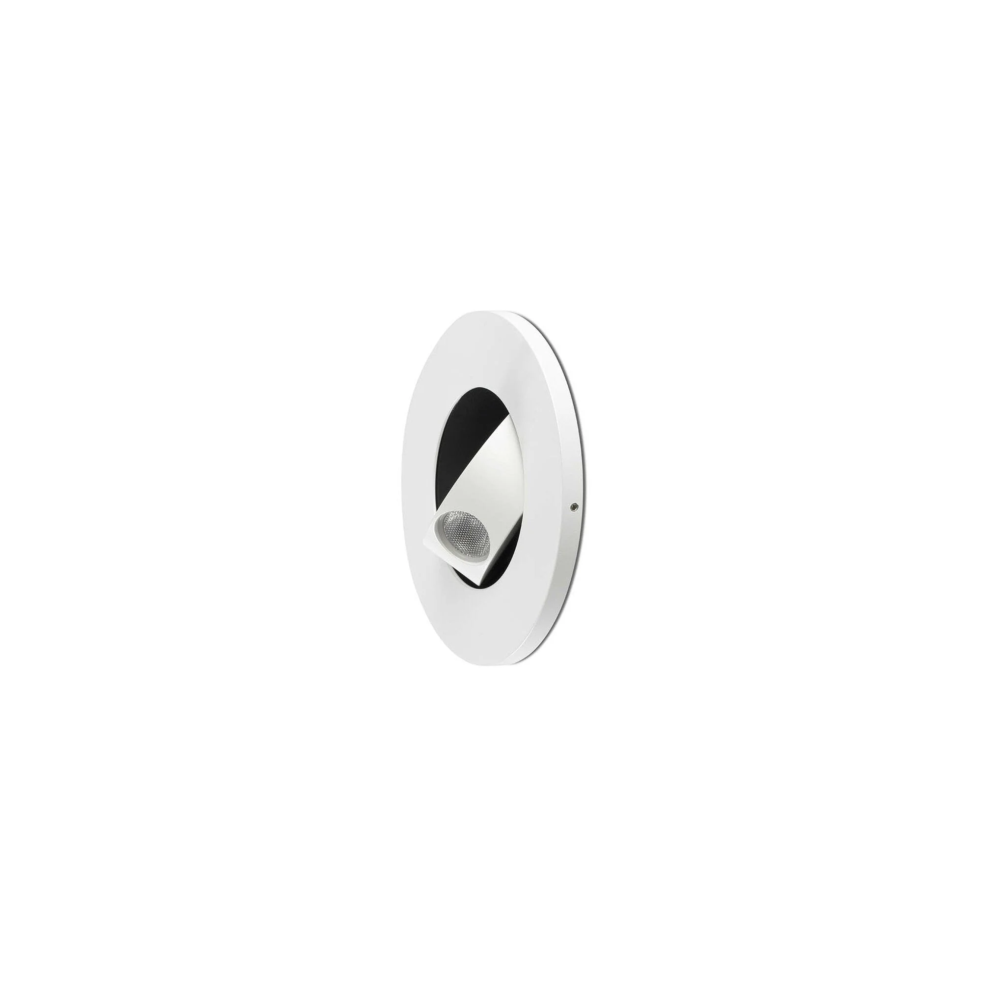 Empotrable de pared Faro Click LED blanco mate 2700K IP20 43600