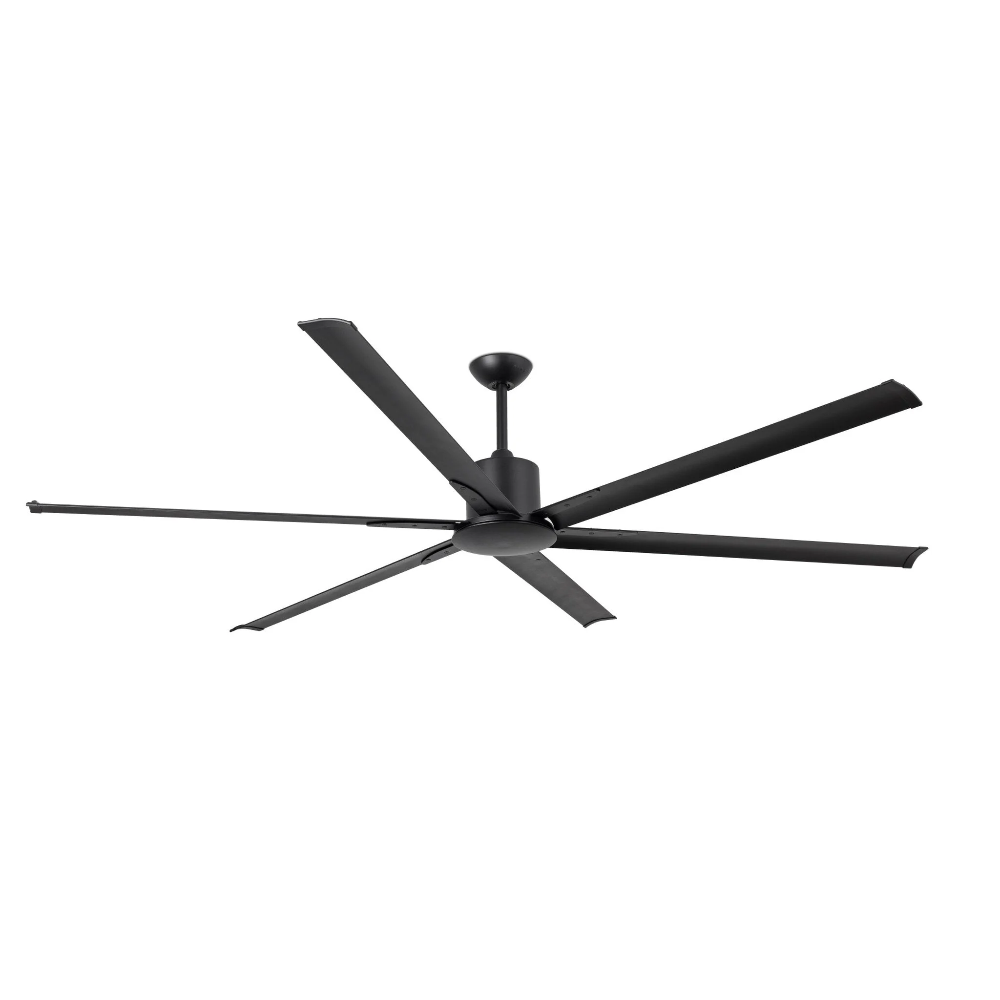 Ventilador de techo sin luz Faro Andros motor DC negro mate Ø213cm 6 palas 33414A