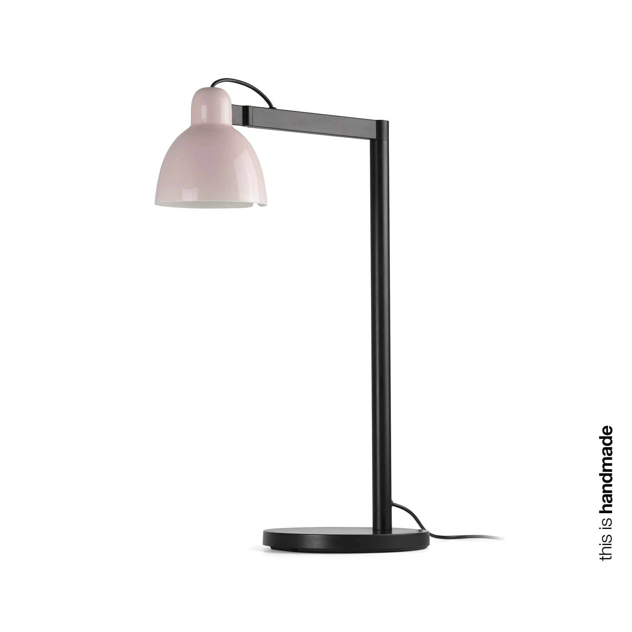 Lámpara de mesa Faro Venice E27 LED rosa brillo 64276-113