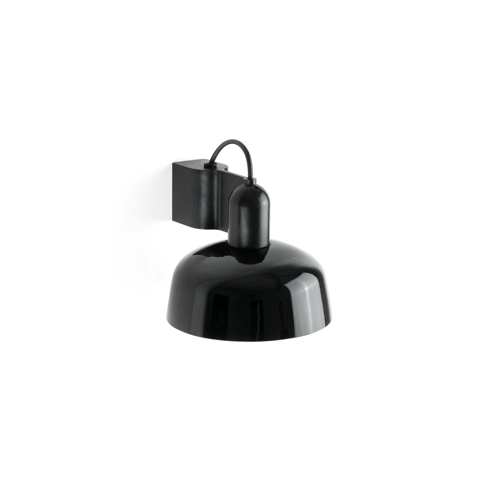 Lámpara de pared aplique Faro Tatawin E27 LED negro 20335-117