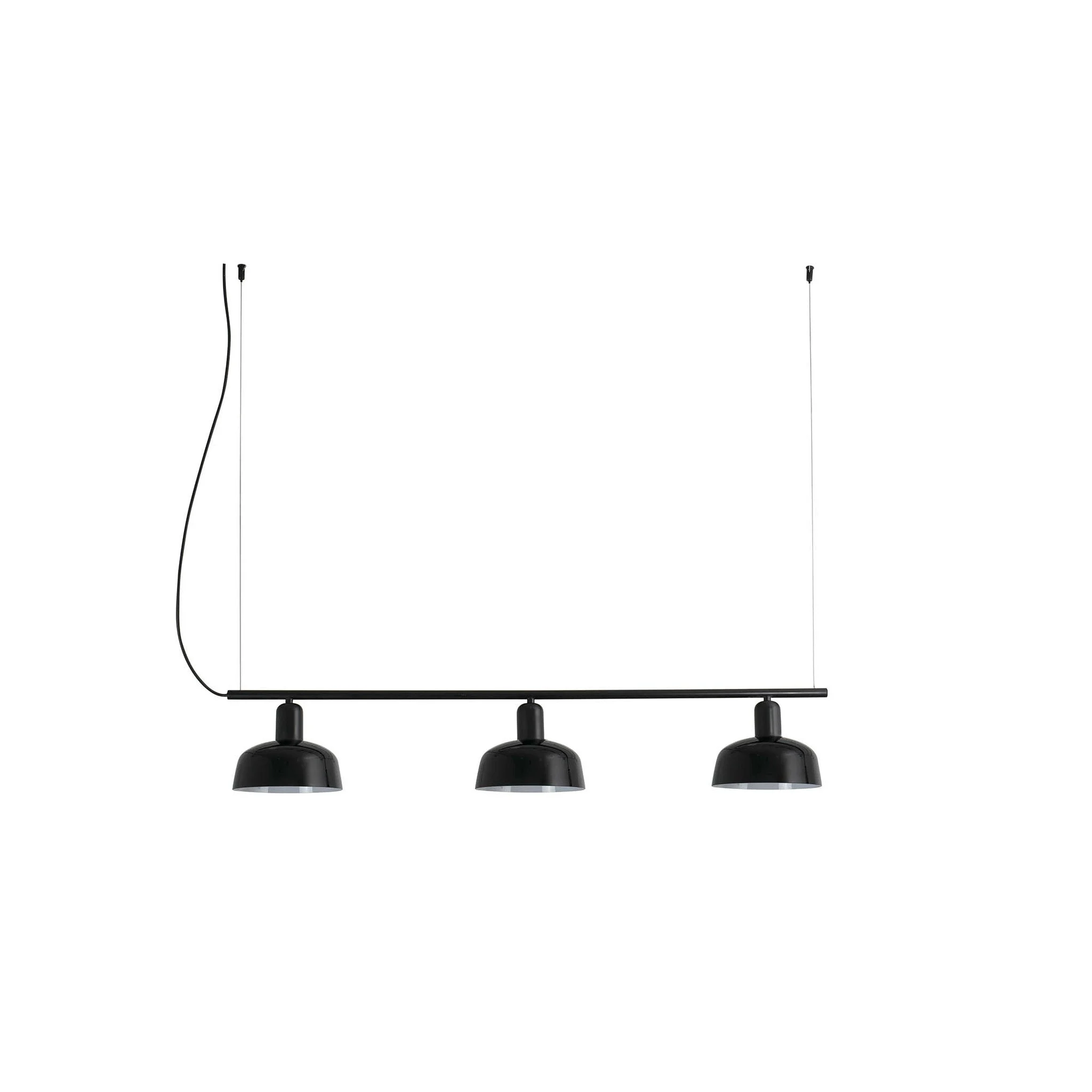 Lámpara de techo colgante Faro Tatawin E27 LED negro 20338-117