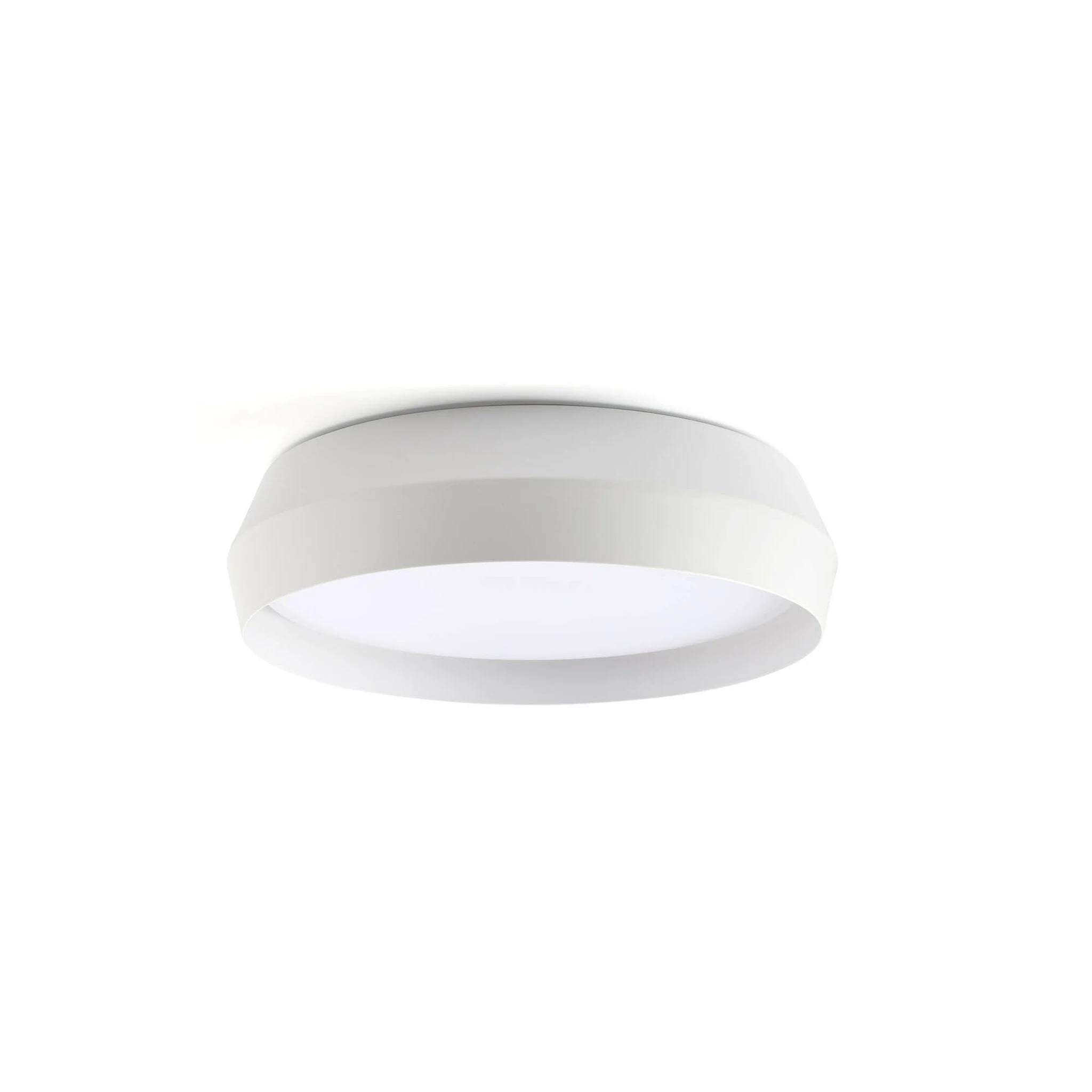 Lámpara de pared aplique Faro Shoku LED blanco y blanco 2700K regulable Ø35cm 64277