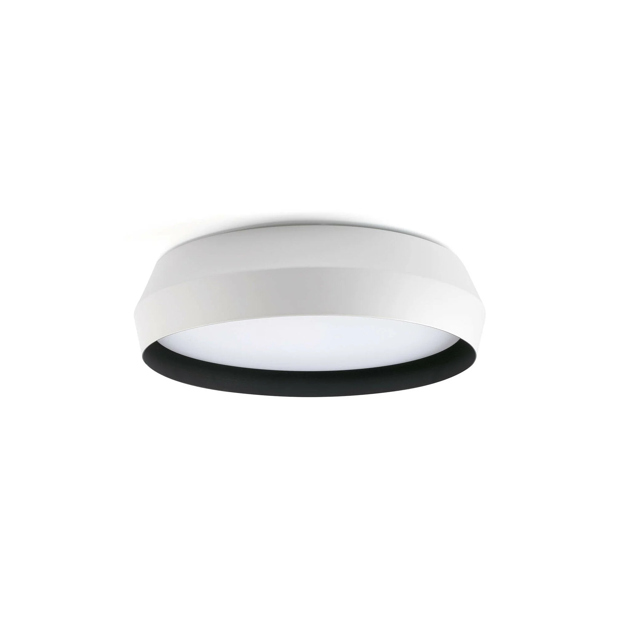 Lámpara de pared aplique Faro Shoku blanco y negro regulable Ø35cm 64278