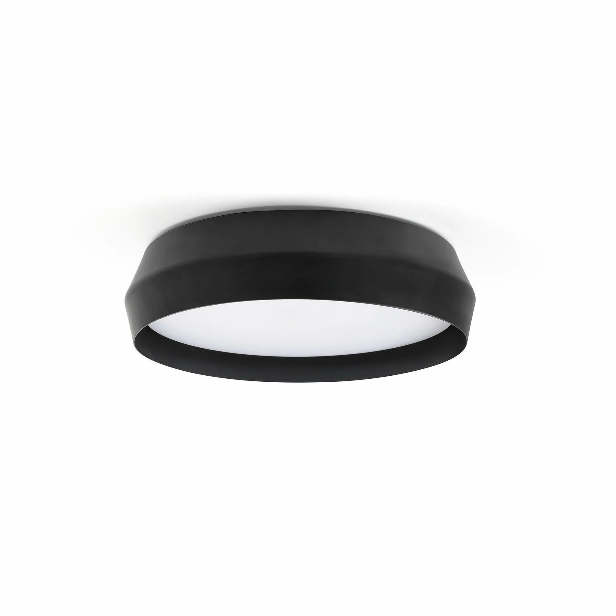 Lámpara de pared aplique Faro Shoku negro y negro regulable Ø35cm 64279