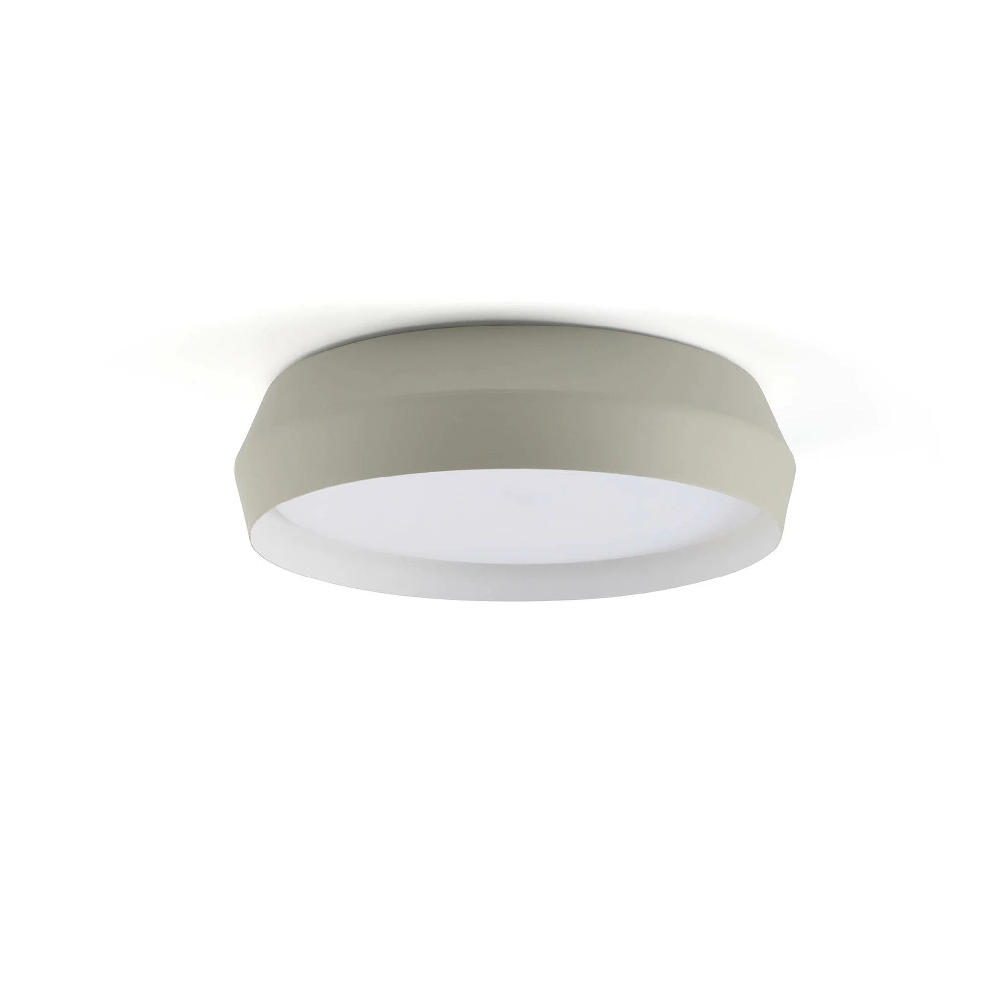 Lámpara de pared aplique Faro Shoku gris y blanco regulable Ø35cm 64280