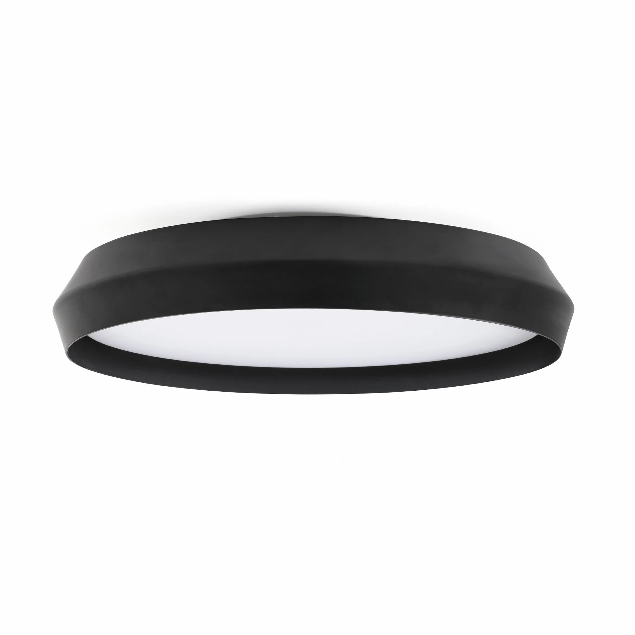 Lámpara de pared aplique Faro Shoku LED negro y negro 2700K regulable Ø60cm 64282
