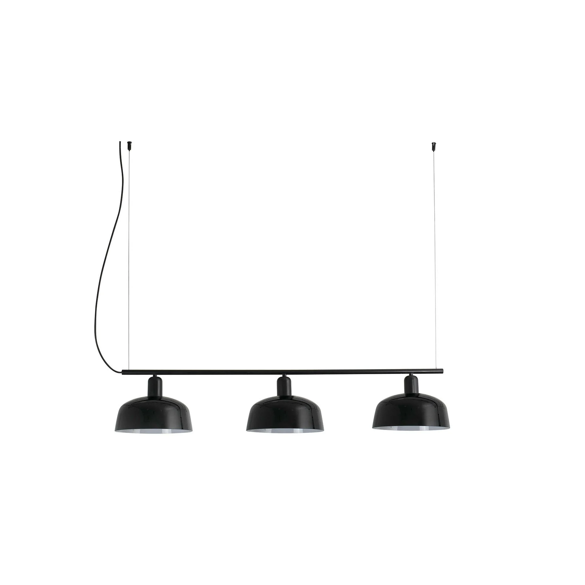 Lámpara de techo colgante Faro Tatawin E27 LED negro 20338-120