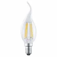 Mantra Bombilla E14 LED E14 4W 2700K 470lm transparente R09116