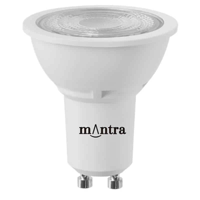 Mantra Bombilla GU10 LED GU10 7W 3000K 540lm DIM blanco R09258