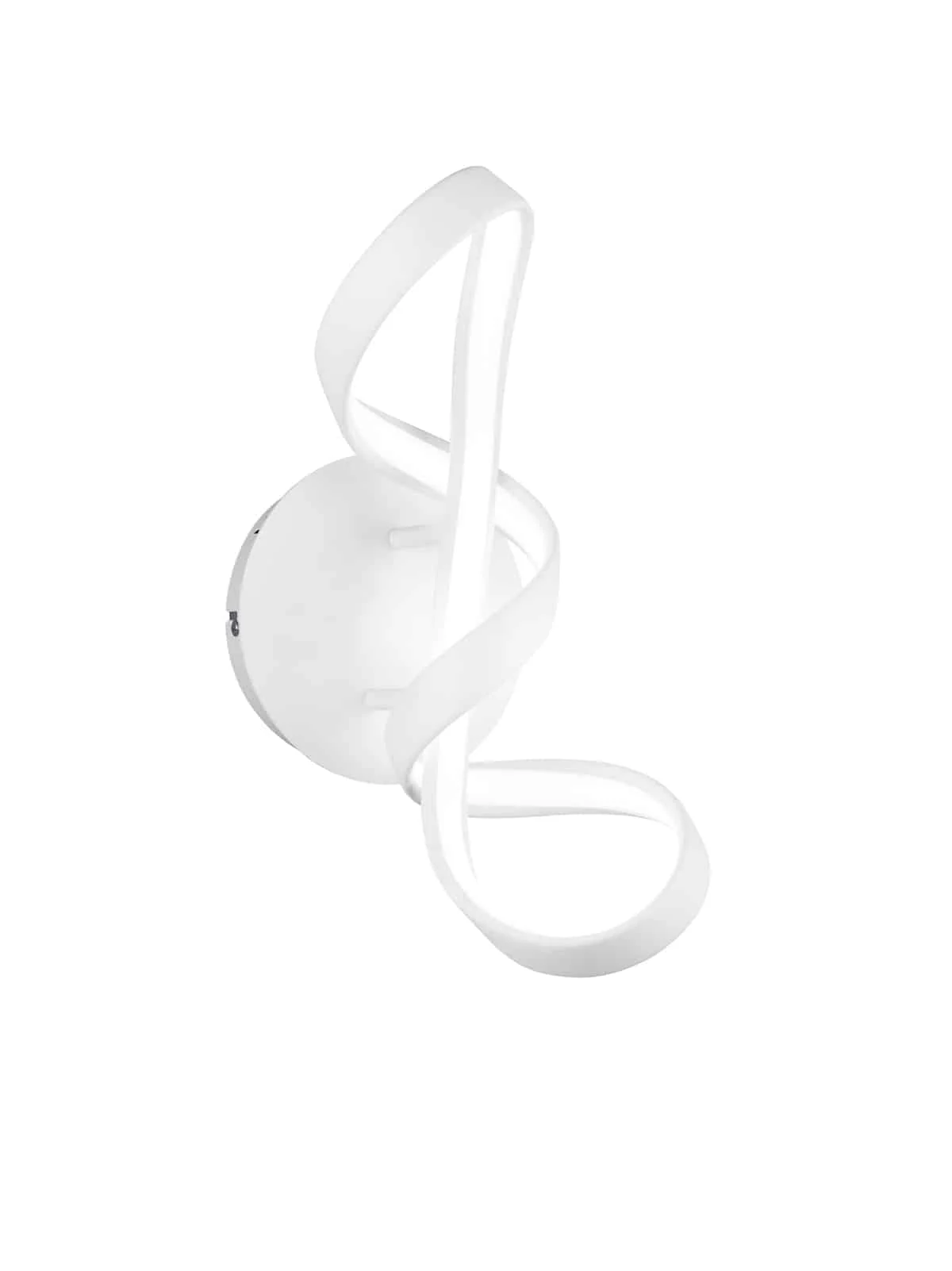 Aplique de pared Trio Perugia LED blanco mate 4000K regulable 40cm R