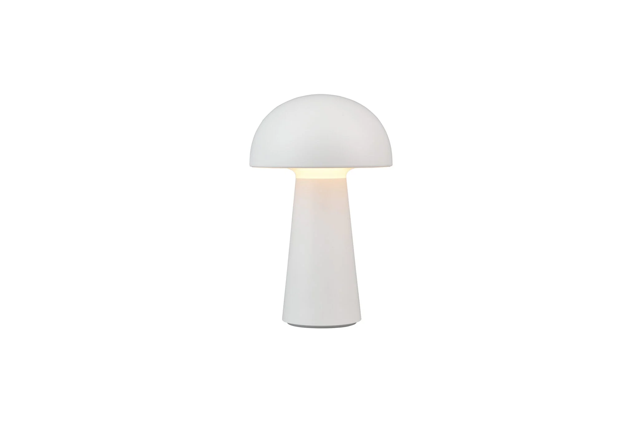 Lámpara de sobremesa de exterior Trio Lennon LED portátil blanco 3000K táctil IP44 R