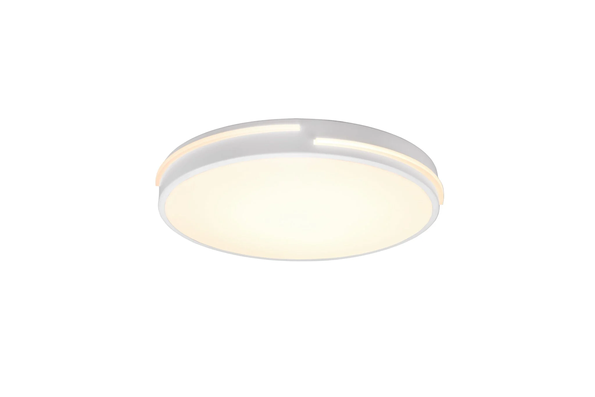 Trio Tacoma Plafón LED de metal blanco mate R