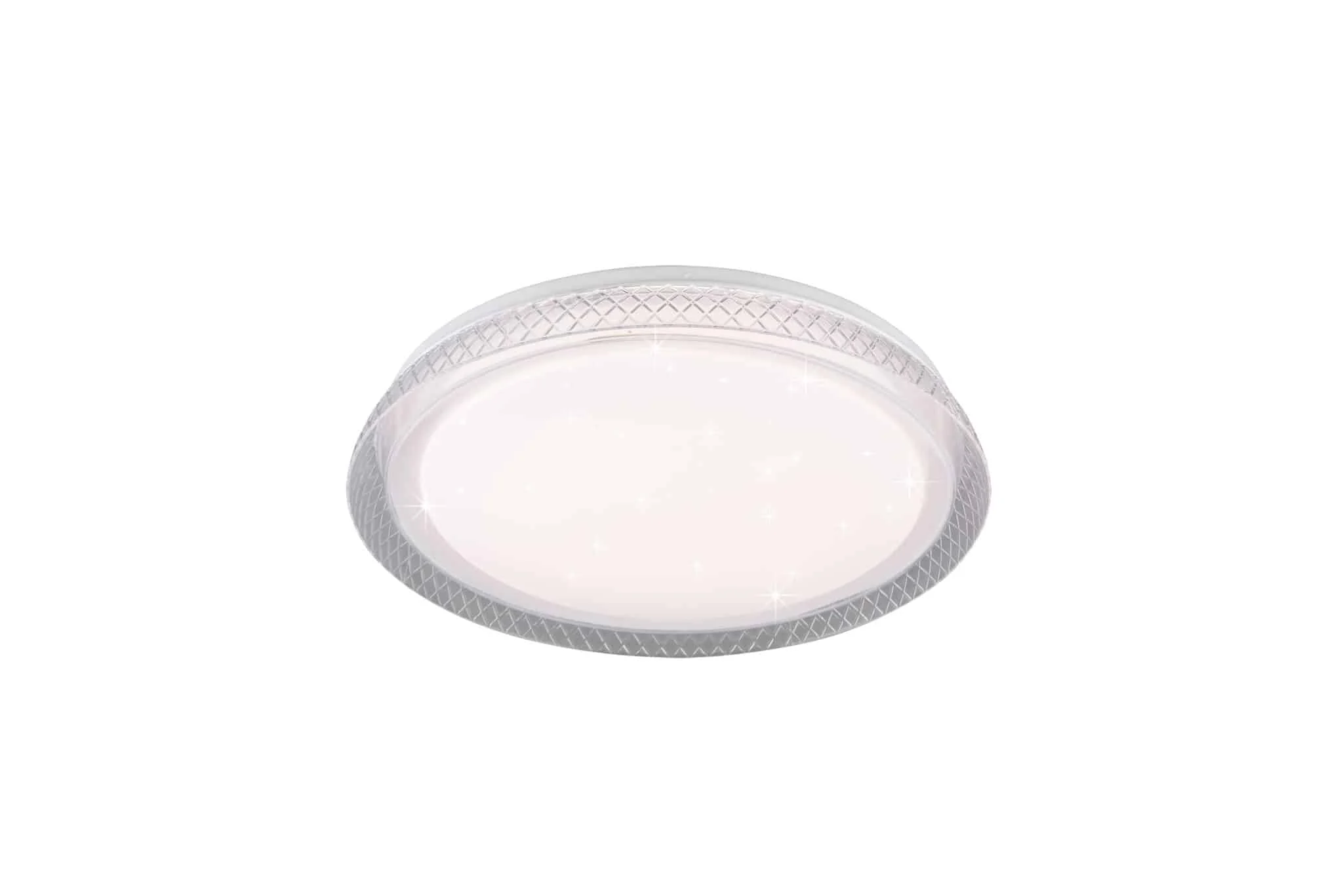 Trio Heracles Plafón LED de plástico blanco R