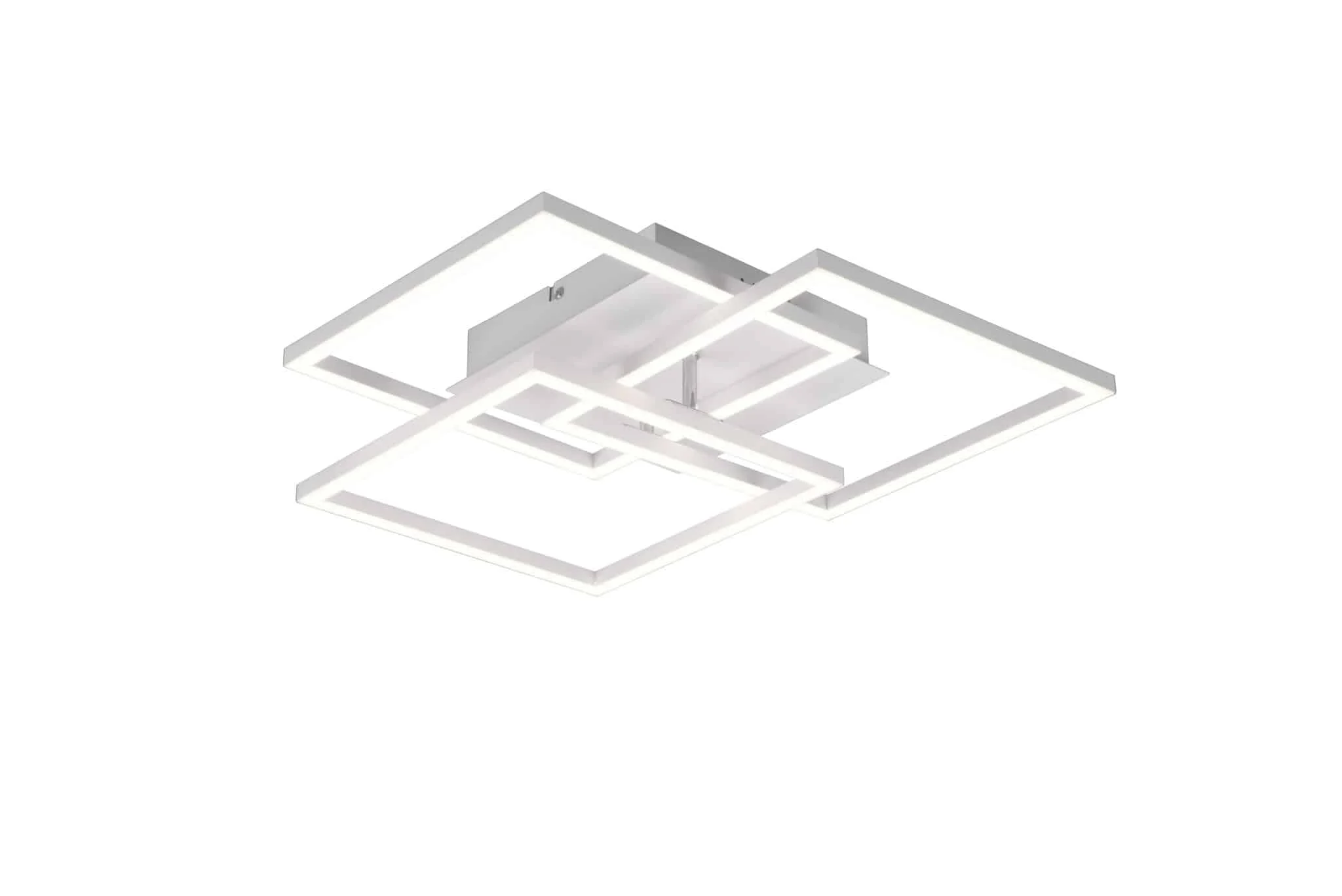 Plafón de techo Trio Mobile LED blanco mate CCT regulable con mando 39cm R