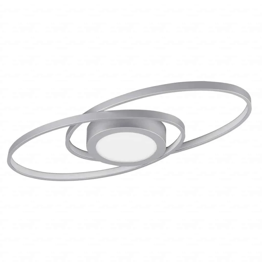 Plafón de techo Trio Galaxy LED titán 3000K regulable 57cm R