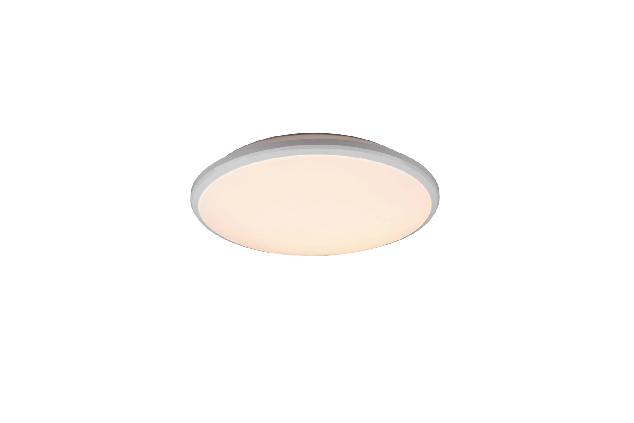 Plafón de techo Trio Limbus LED blanco mate 4000K regulable Ø34,7cm R