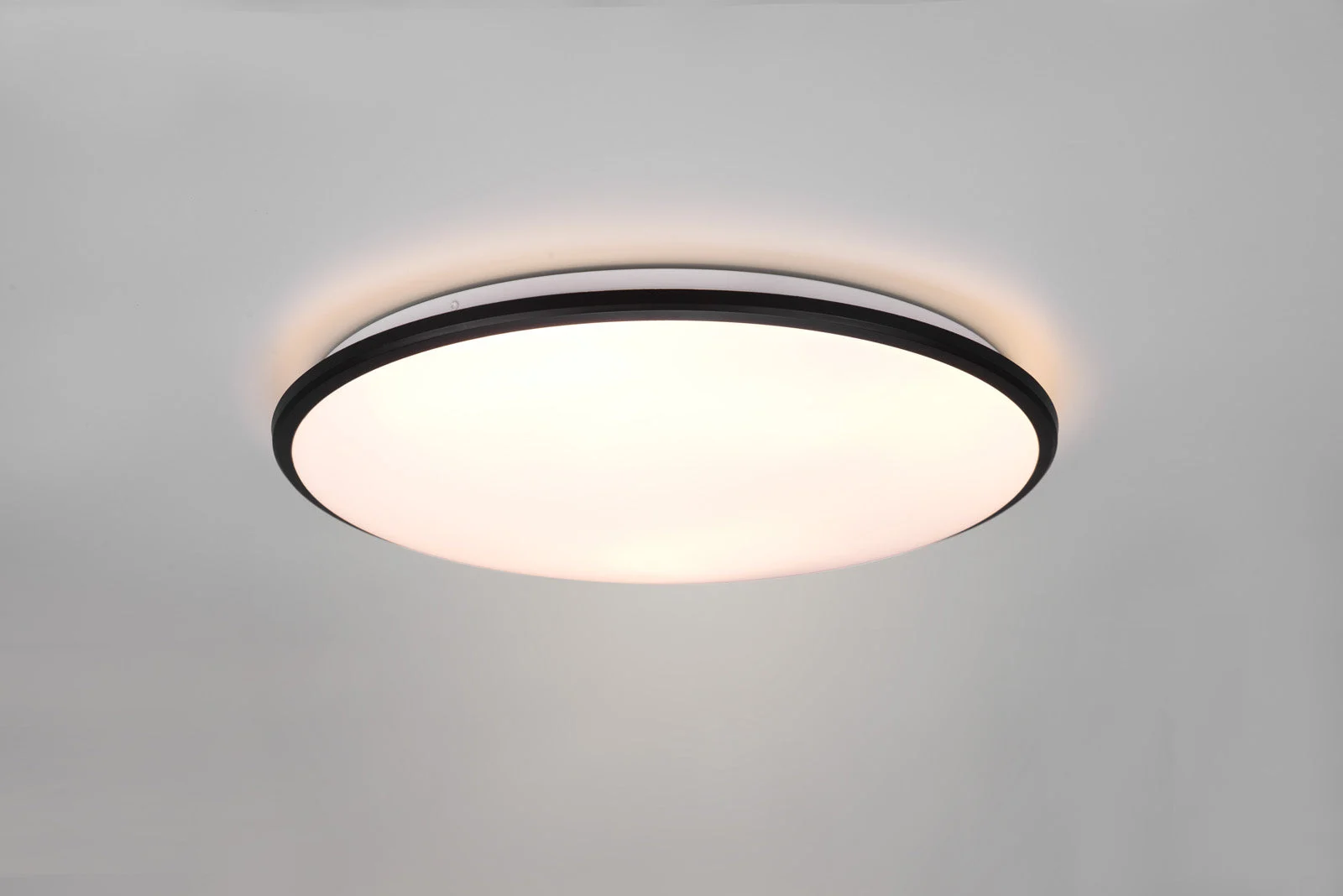 Plafón LED Trio Limbus negro mate R67021932