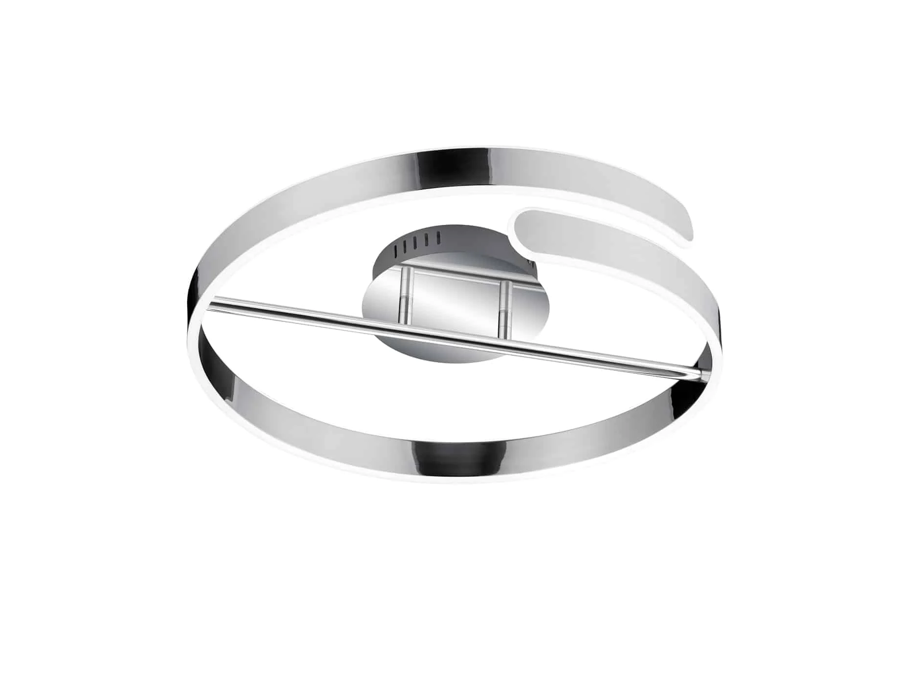 Trio Parma Plafón LED de metal cromo R
