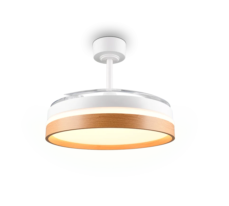 Ventilador de techo Trio Volda LED blanco CCT Ø106cm R69642101