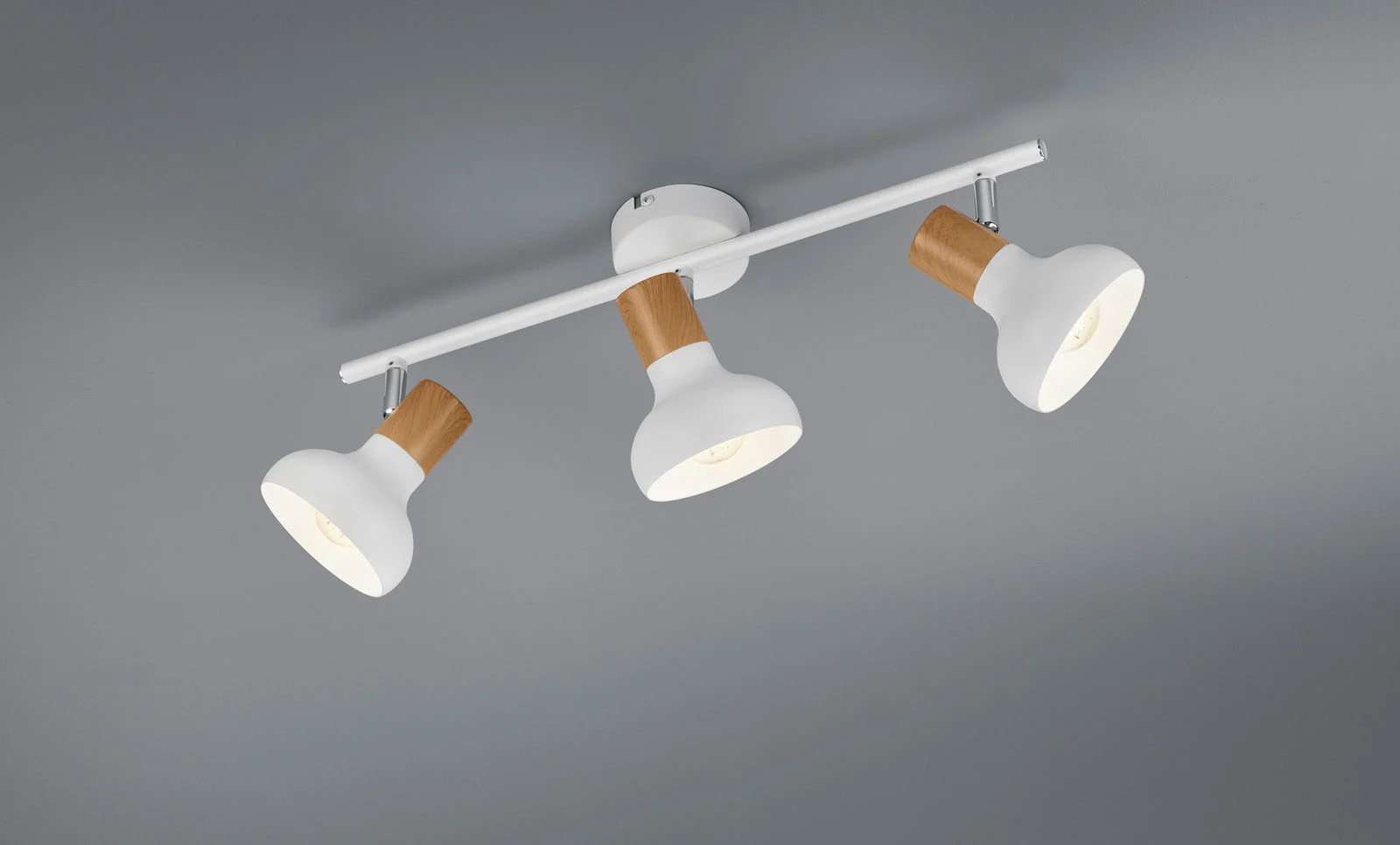 Foco Trio Latika 3 luces blanco mate 47cm R81523031