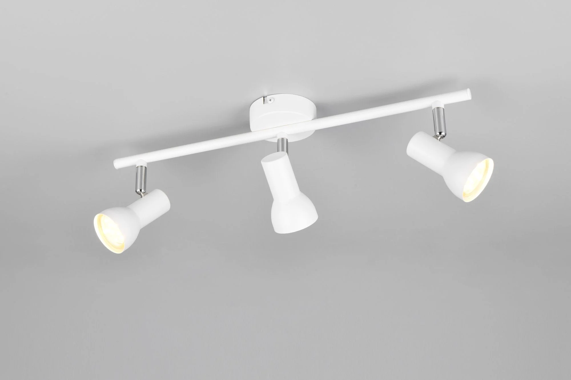 Foco Trio Cantar 3 luces blanco mate 45,5cm R81793031