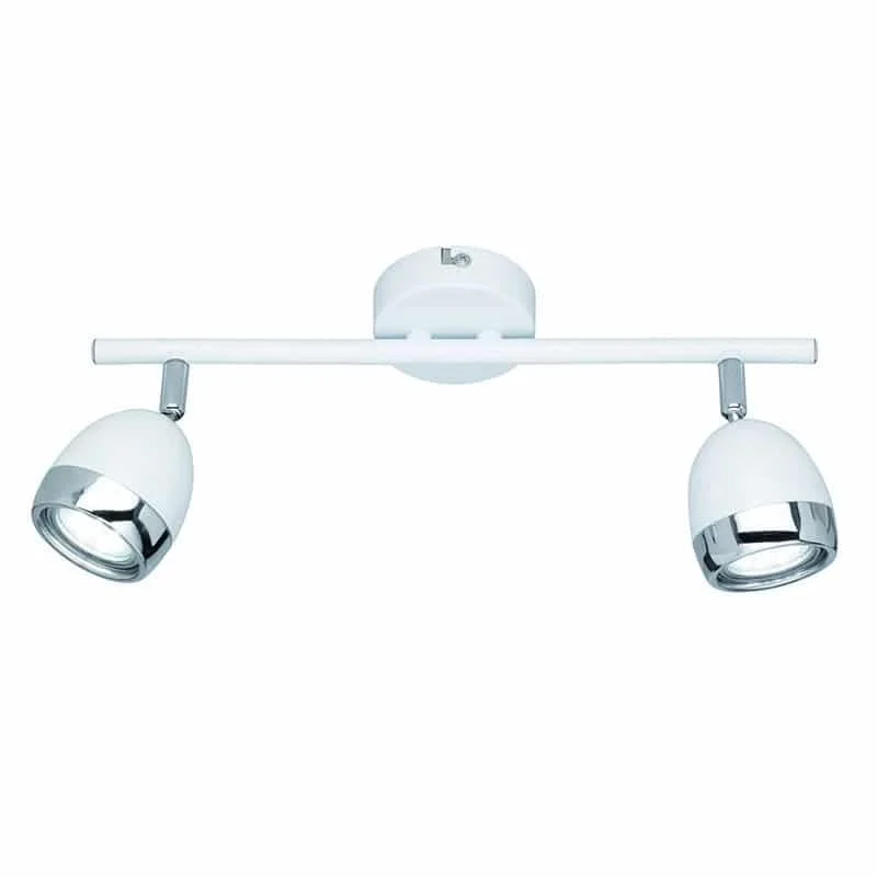 Trio Nantes Foco LED de metal blanco R
