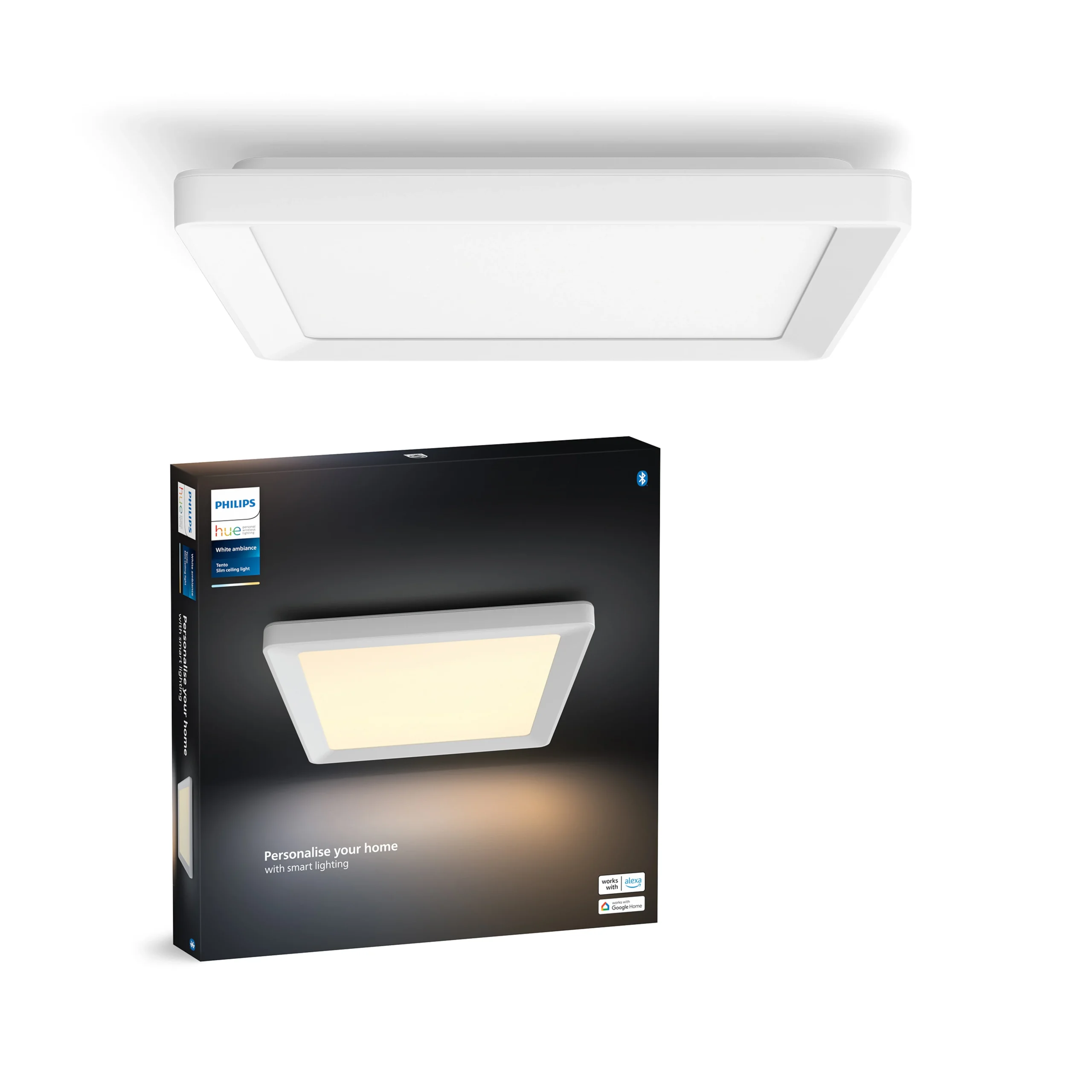 Philips Hue Plafón Tento blanco White Ambiance 10,6W 6500K 1340lm 87201