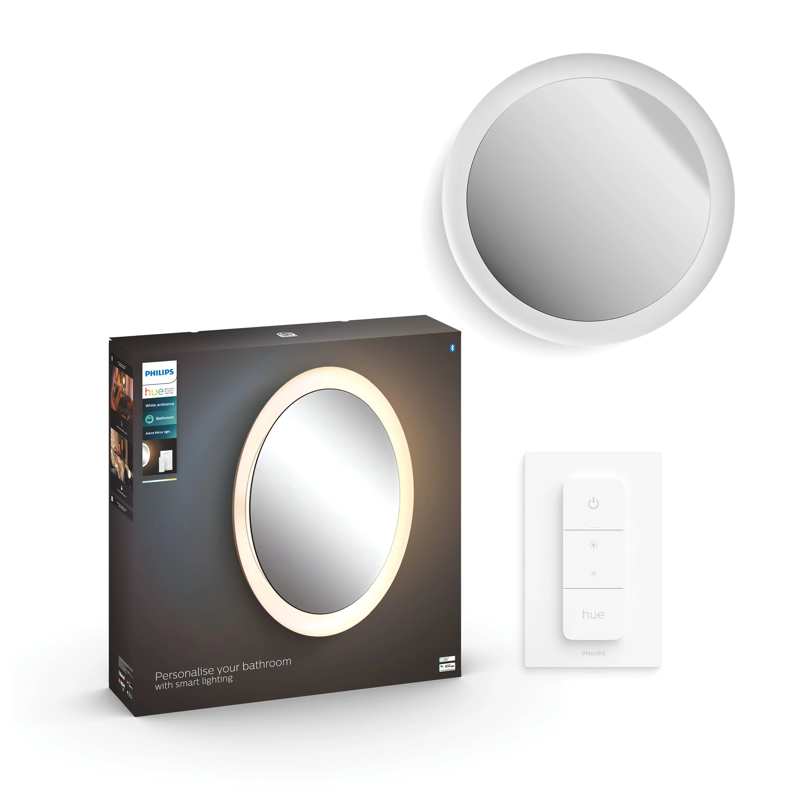 Philips Hue Luz de espejo baño Adore blanco White Ambiance 23W IP44 871951434099200 2550lm