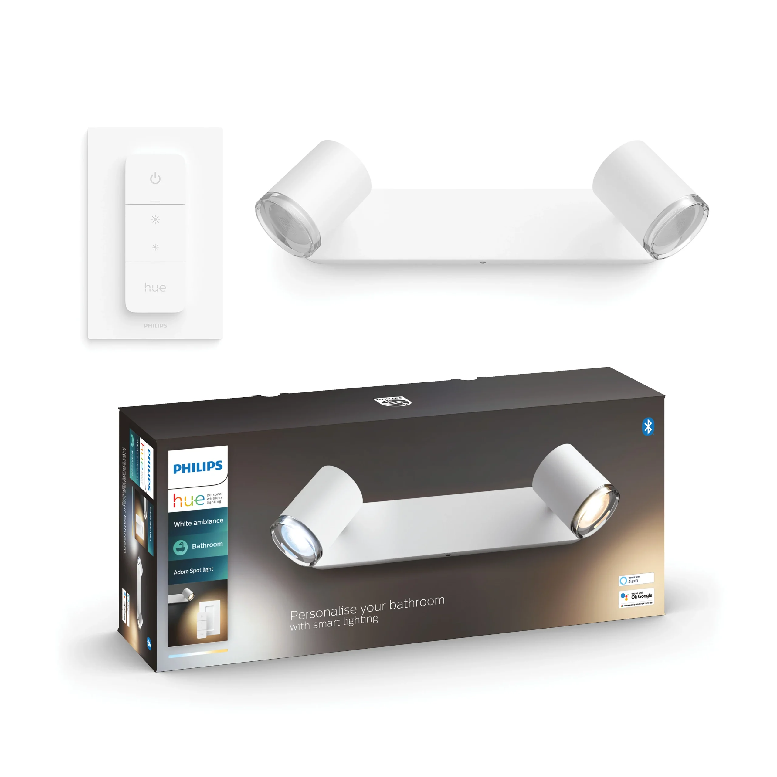 Philips Hue Foco Adore blanco White Ambiance 5W IP44 350lm