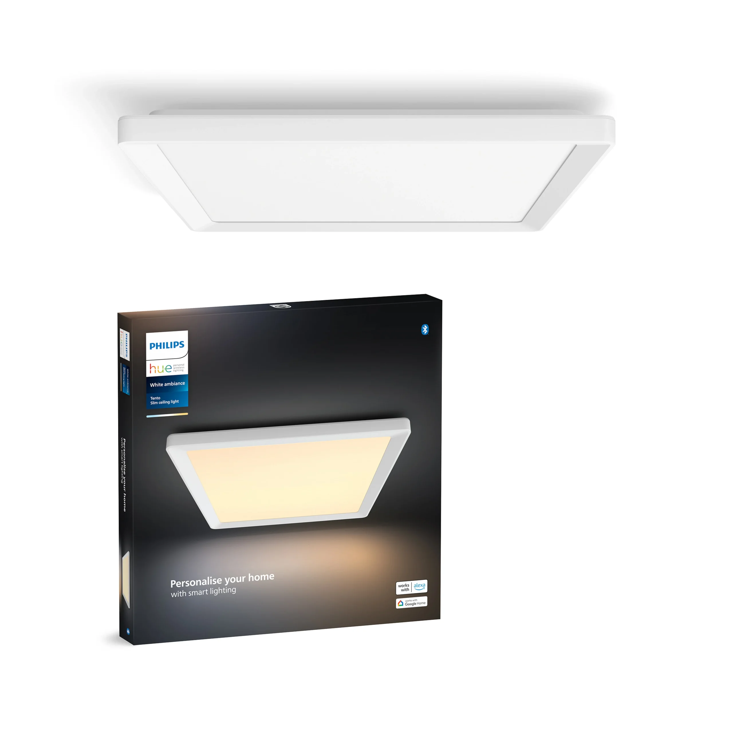 Philips Hue Plafón Tento blanco White Ambiance 15,4W 6500K 2000lm 87201
