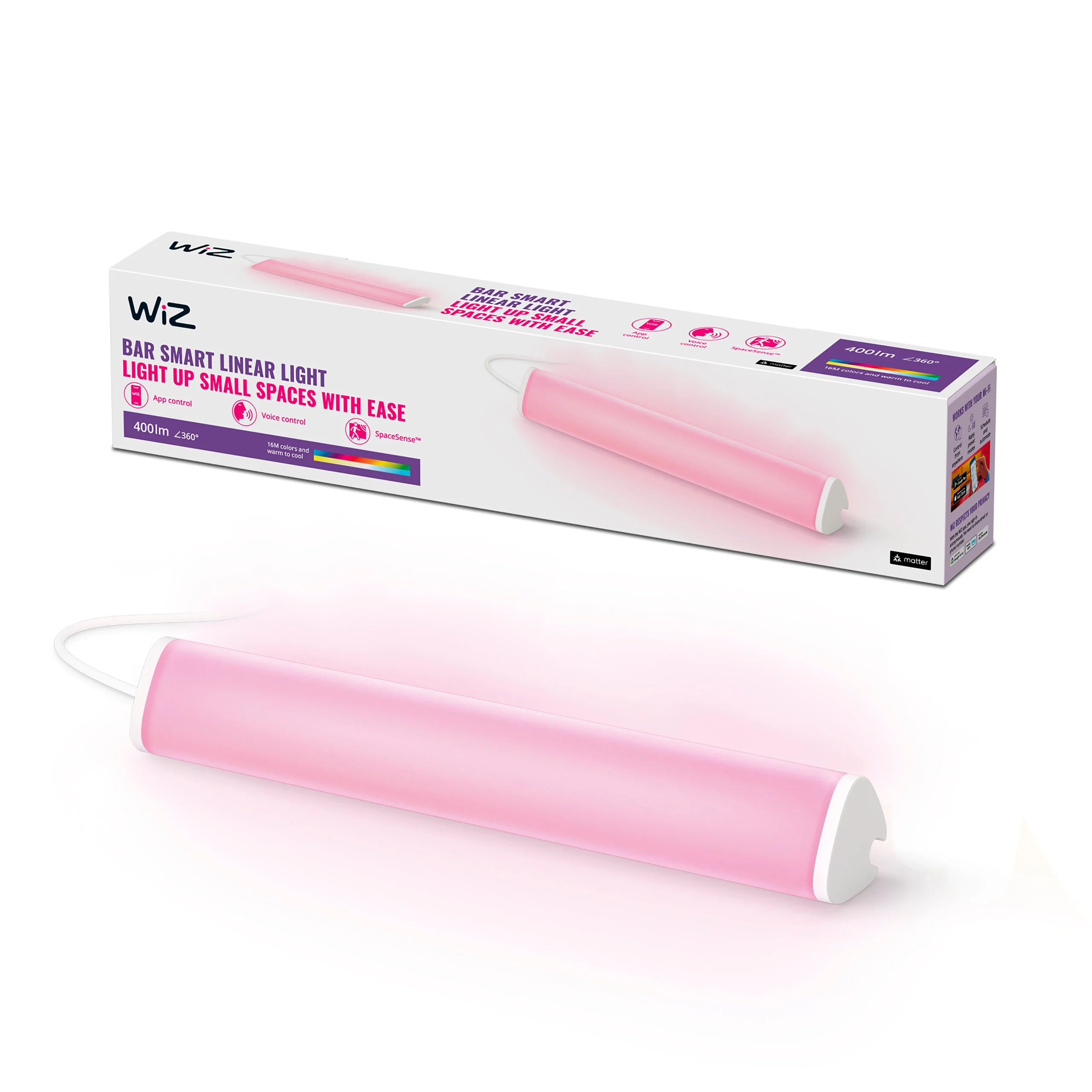 WiZ Bombilla 6W 400lm