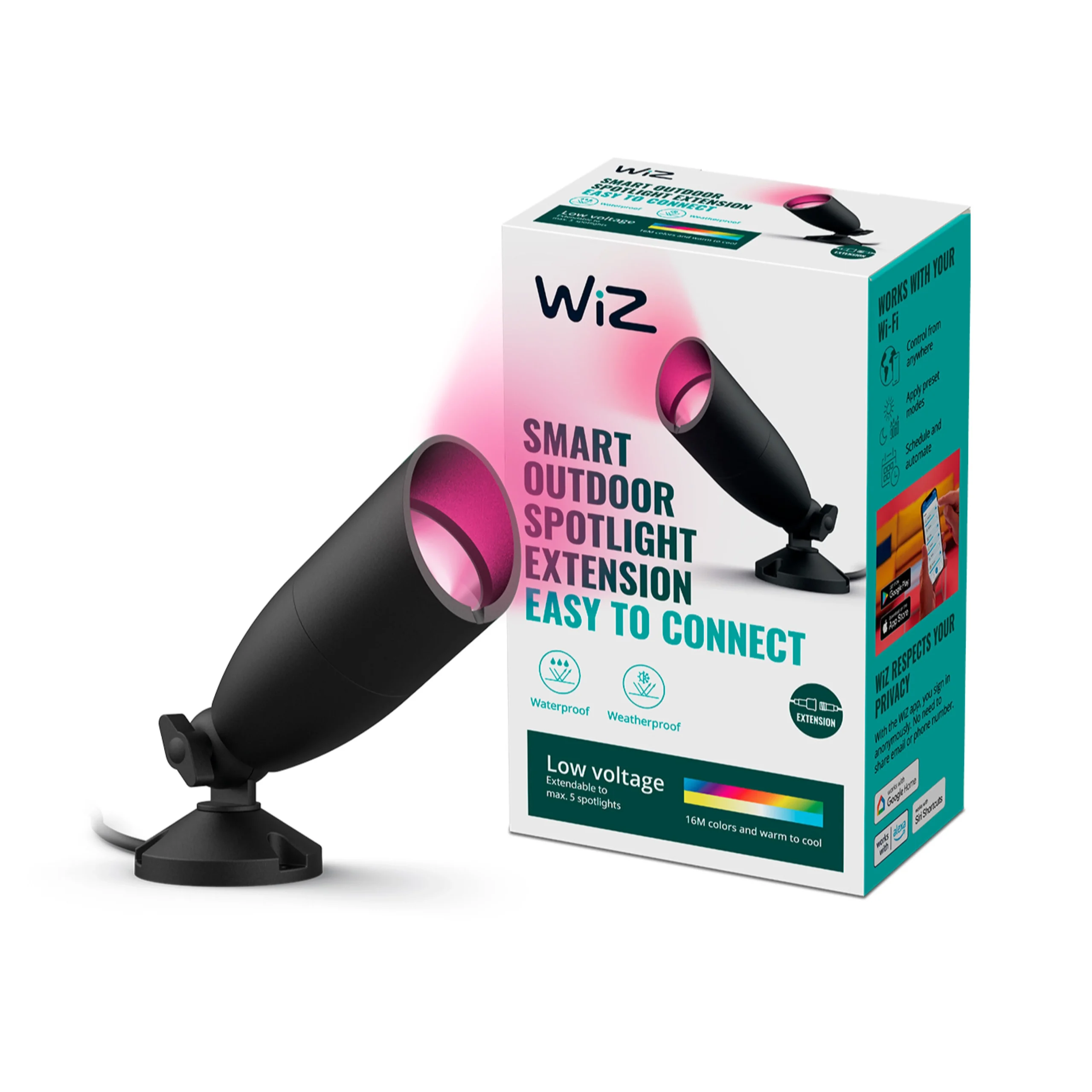 WiZ Foco 5W 300lm (2 uds)