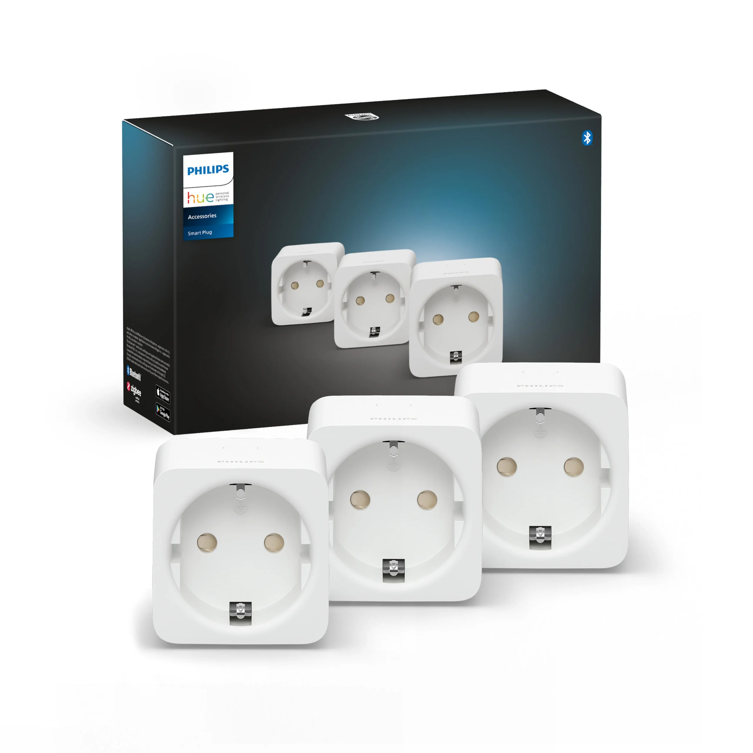 Philips Hue Enchufe inteligente slimme accessoire blanco 0W (3 uds) 87201