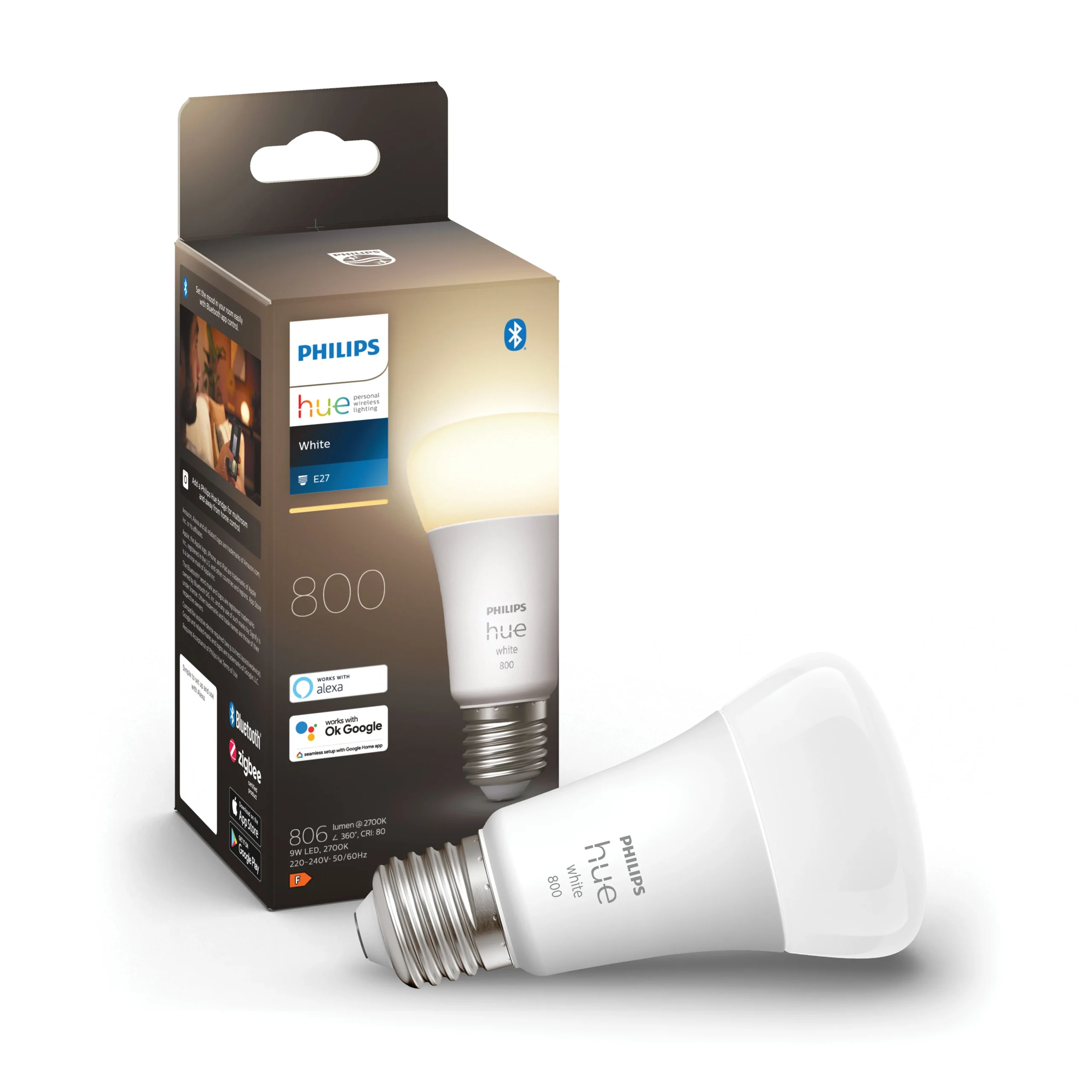 Philips Hue White Bombilla White 9W 871951432984300 800lm