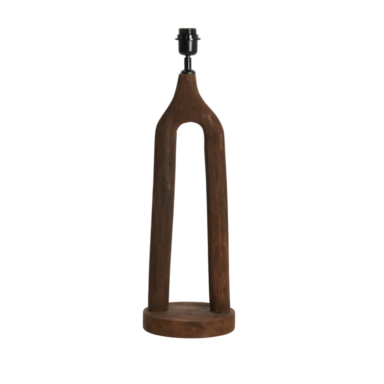 Base de lámpara de madera moderna en diseño elegante Light & Living Xitta