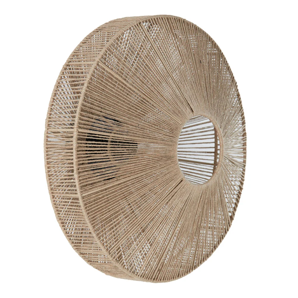 Aplique de pared de cuerda en marrón Light and Living Lyra