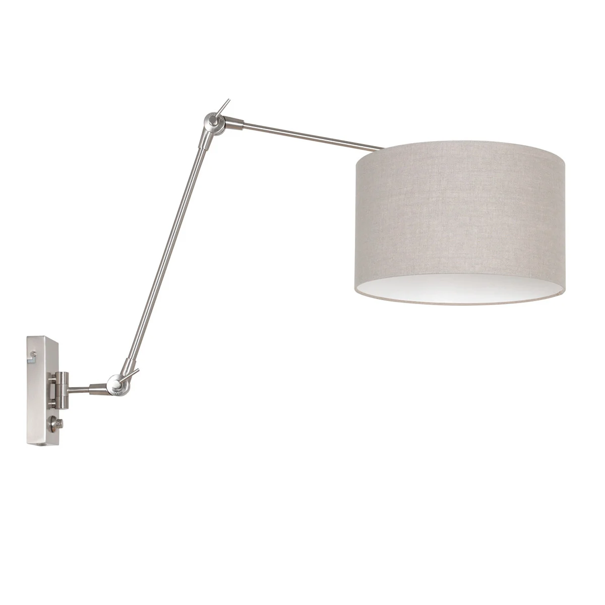 Aplique grande con pantalla Steinhauer Prestige chic dorado y negro