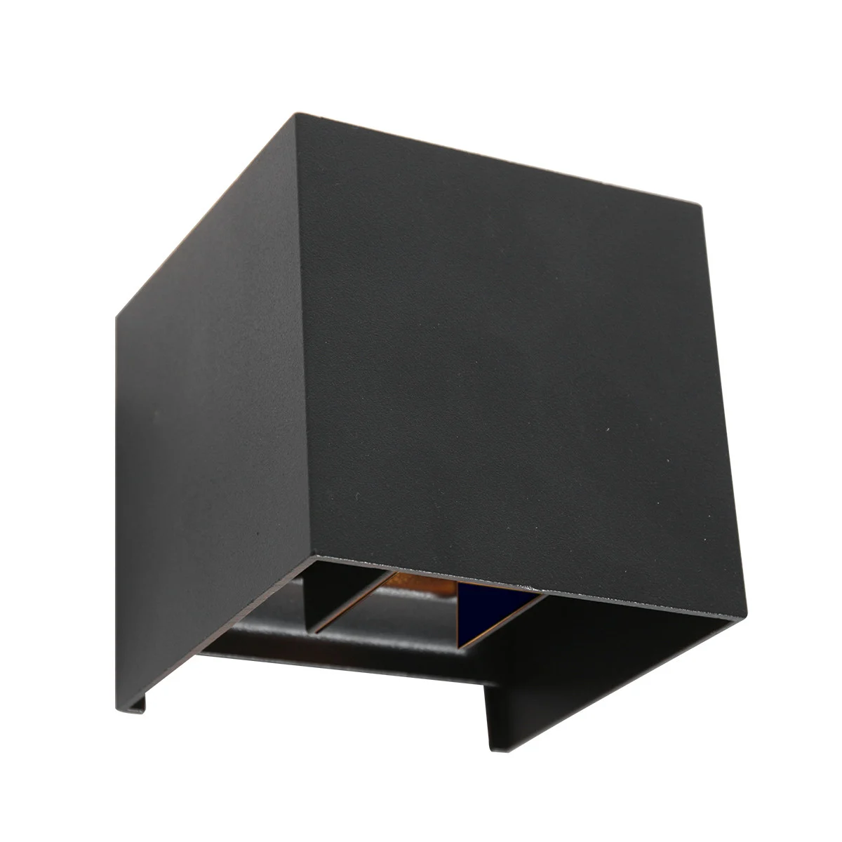 Aplique negro cubo Steinhauer Muro