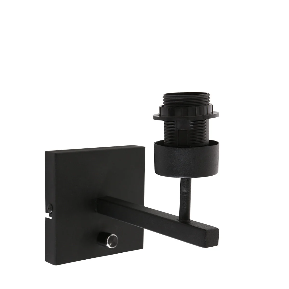 Aplique negro de pared Steinhauer Stang