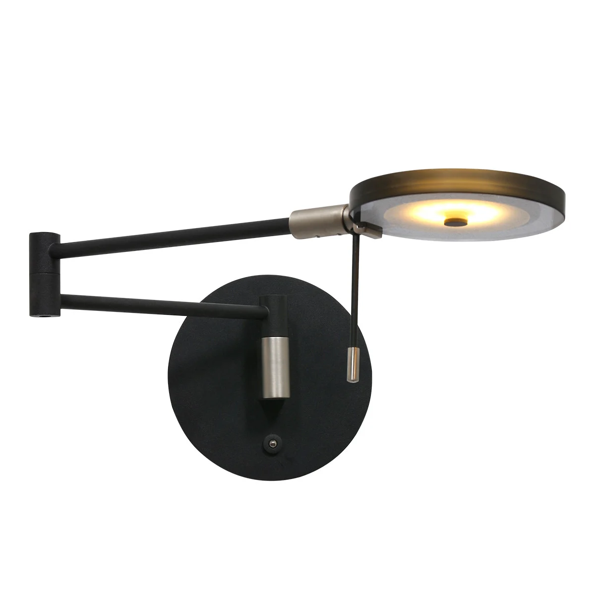 Aplique negro LED Steinhauer Turound