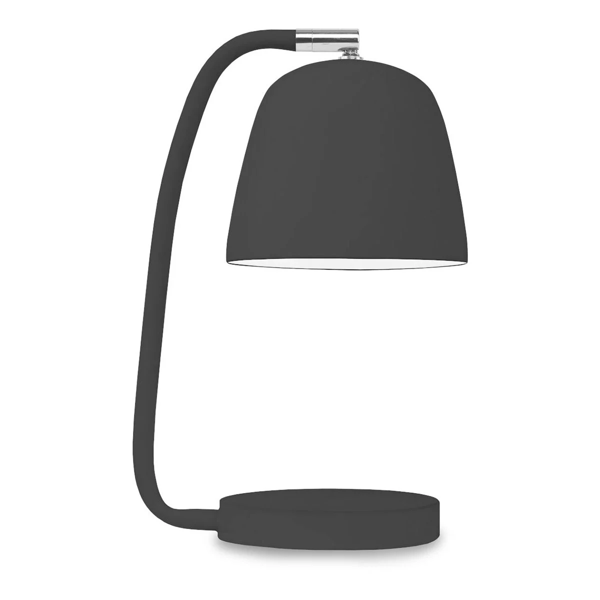 Lámpara de mesa retro de metal negro It’s About RoMi Newport