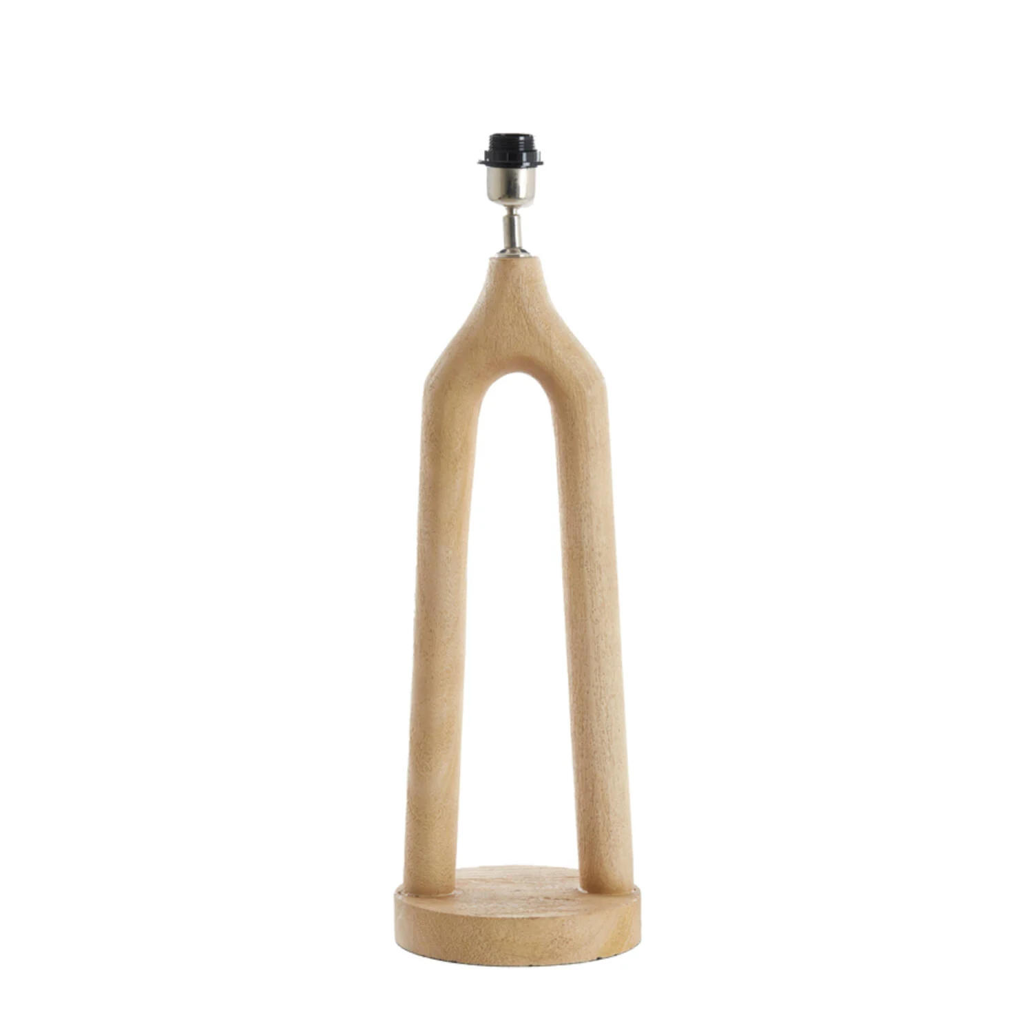 Diseño de pie de lámpara de madera Light & Living Xitta