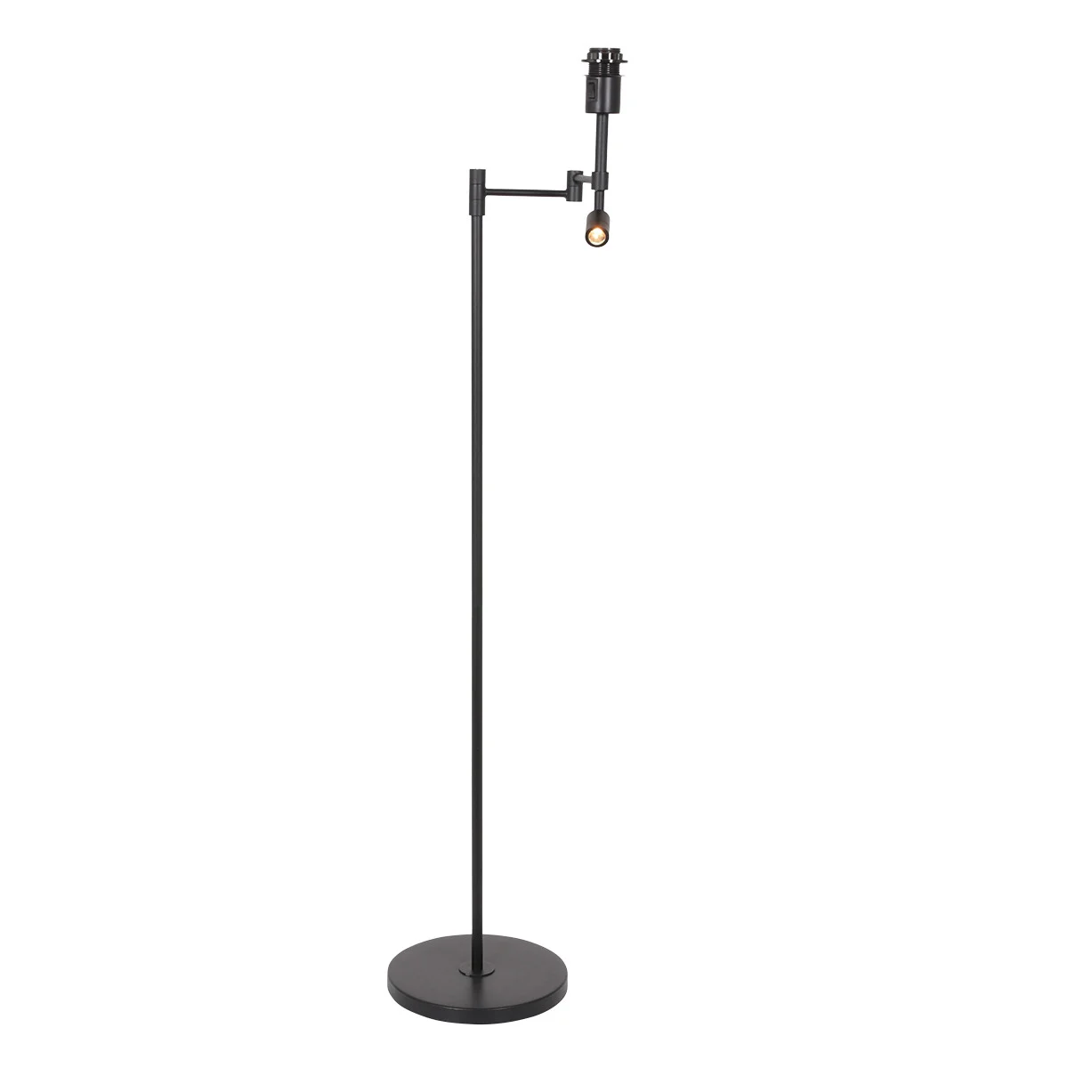 Base de lámpara moderna Steinhauer Stang negro