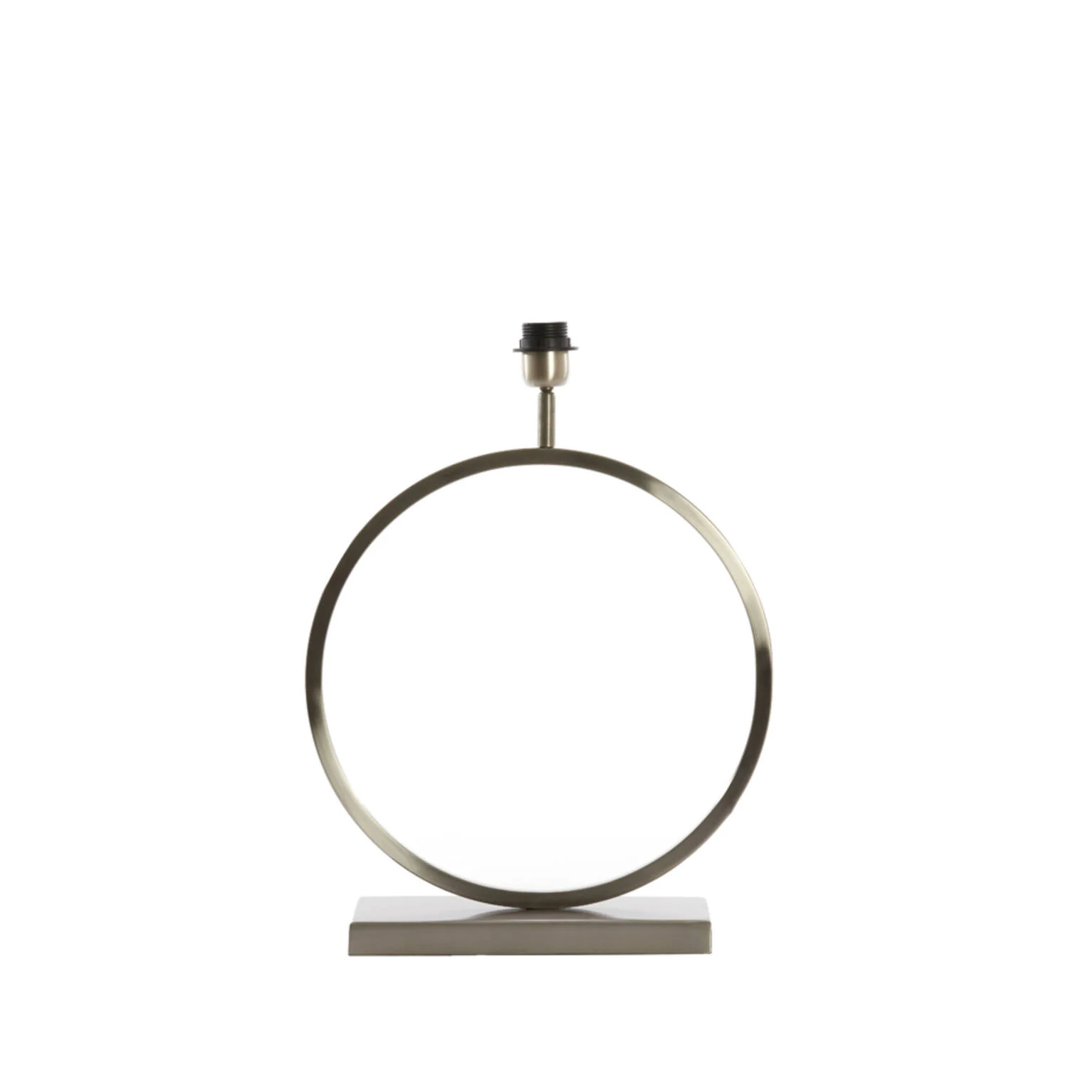 Base de lámpara moderna de metal redonda Light & Living Liva