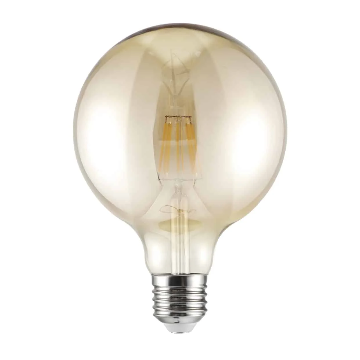 AJP Bombilla LED Globo 8W ámbar 8W 760lm 3000K E27 FS0064