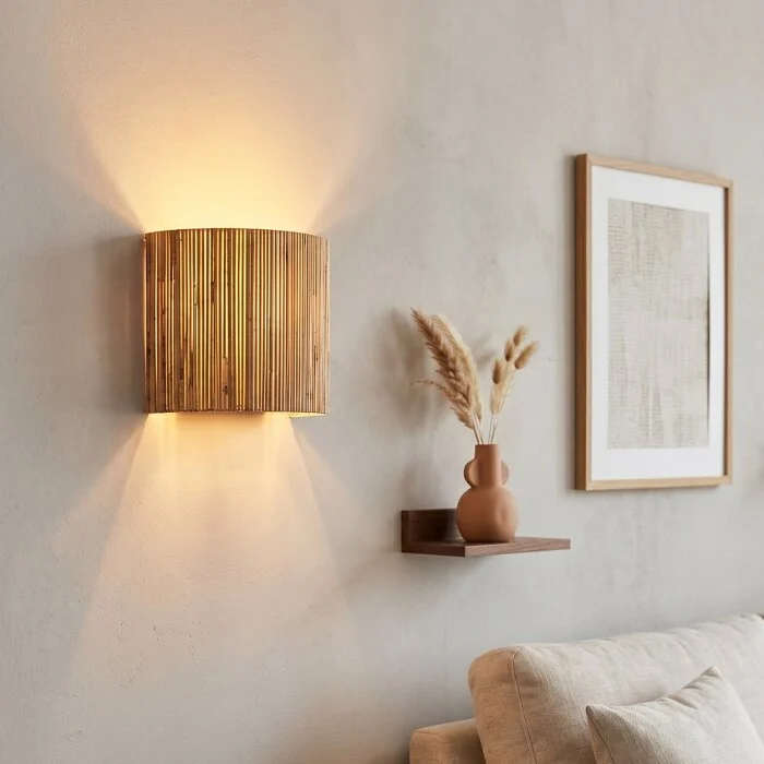 Bongal Aplique Negro, 2 luces