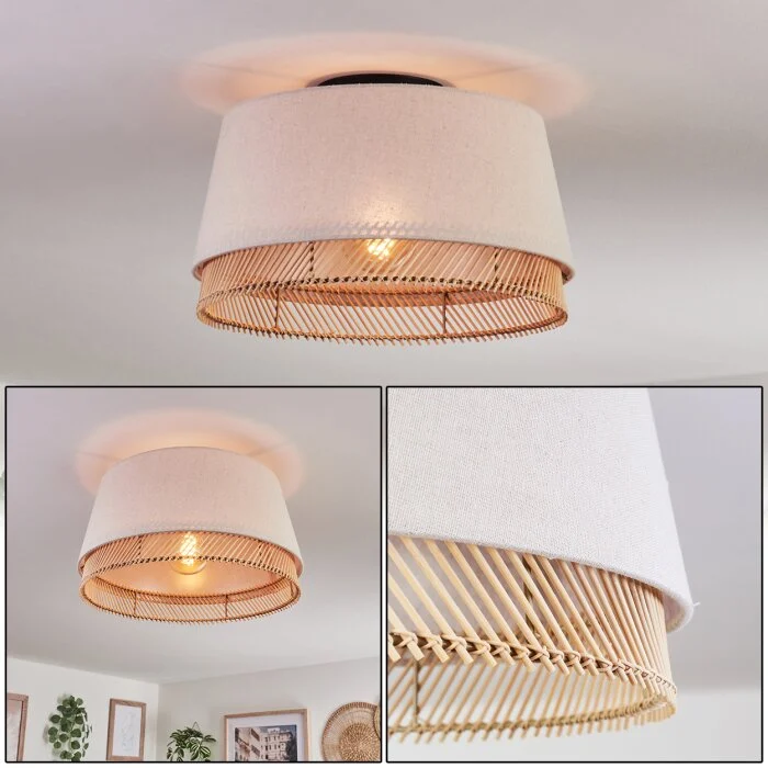 Bosatorp Lámpara de Techo Negro, 1 luz